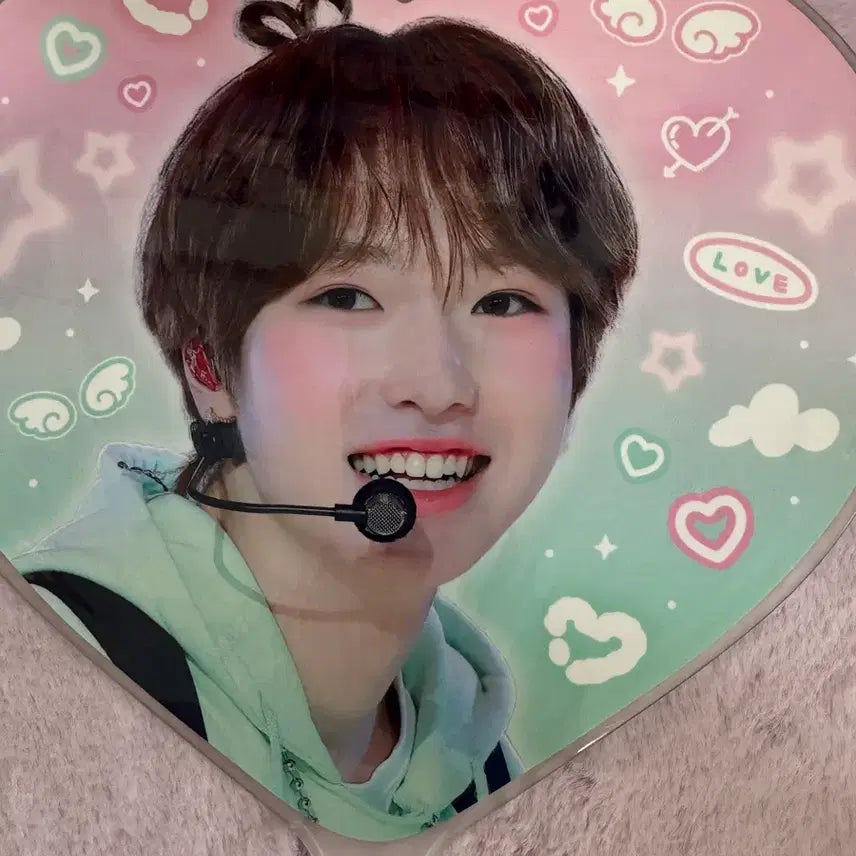 [BUNJANG] NCT WISH Sakurya Aing Fan / 사쿠야 아잉 우치와 nct wish 부채