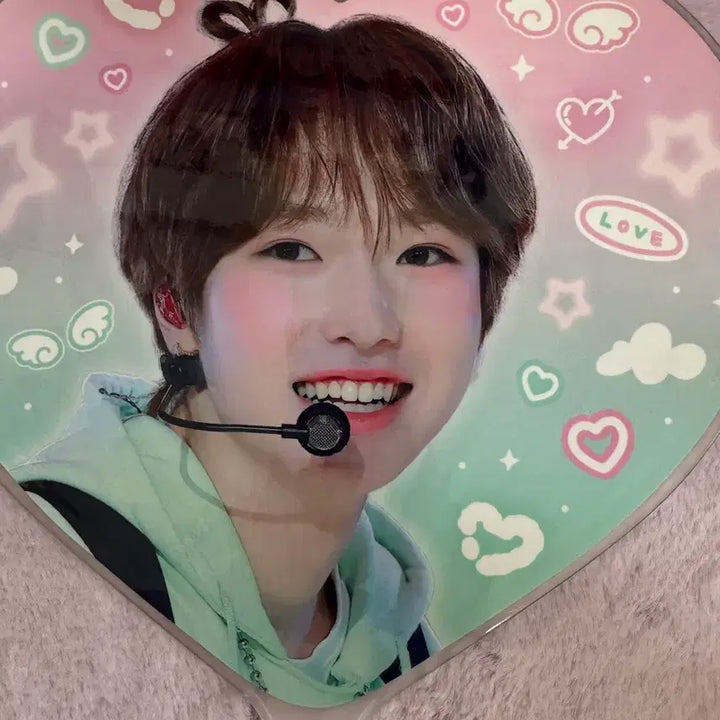 [BUNJANG] NCT WISH Sakurya Aing Fan / 사쿠야 아잉 우치와 nct wish 부채