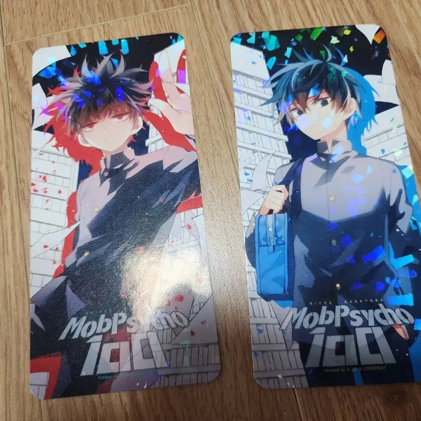 [BUNJANG] Mob Psycho 100 Unofficial Goods Card Set / 모브사이코 100 비공식 굿즈 카드텍