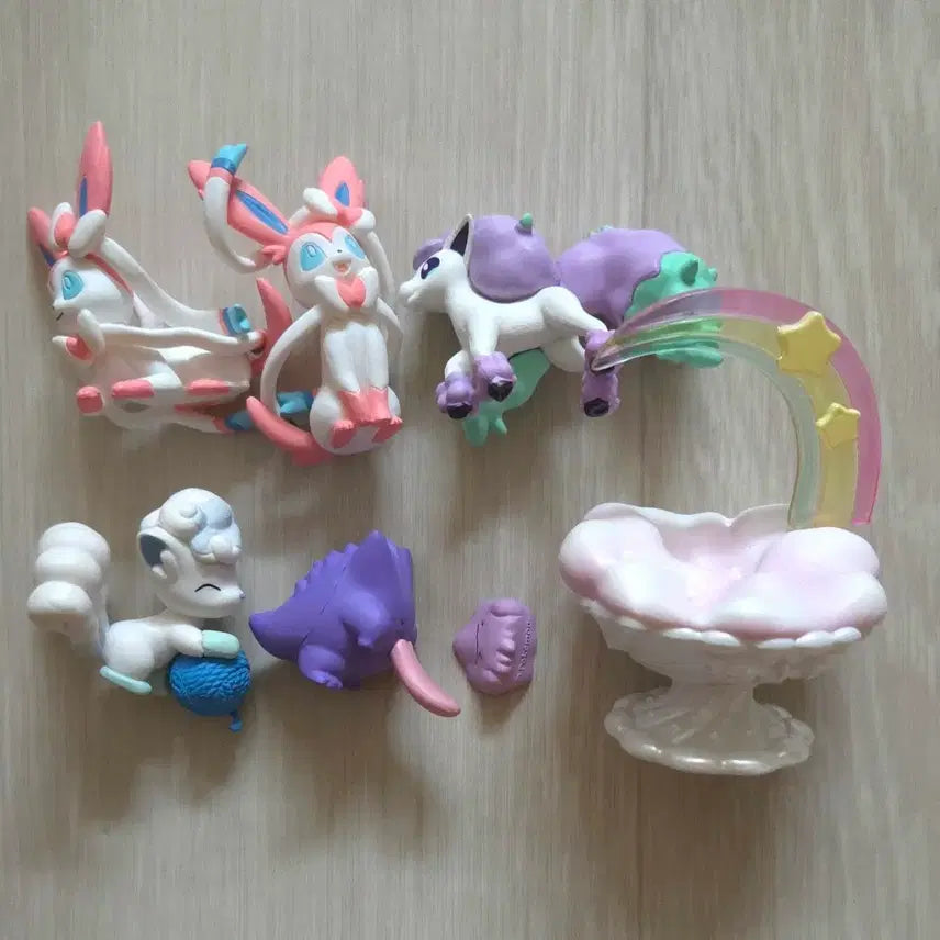 [BUNJANG] Pokemon Transform Ditto Phantom Lement Nymphia Alola Vulpix Bundle Set / 포켓몬 변신메타몽 팬텀 리멘트 님피아 알로라 식스테일 등 일괄