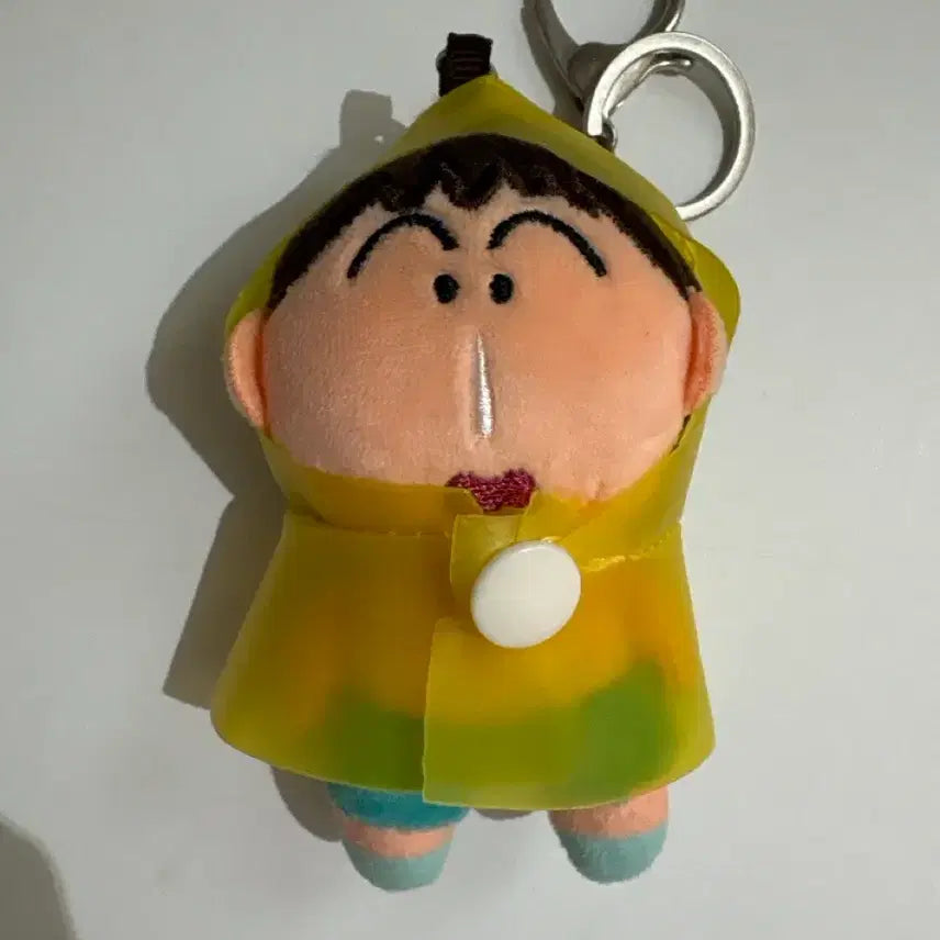 [BUNJANG] Maenggu Raincoat Doll Keyring / 맹구 우비인형키링