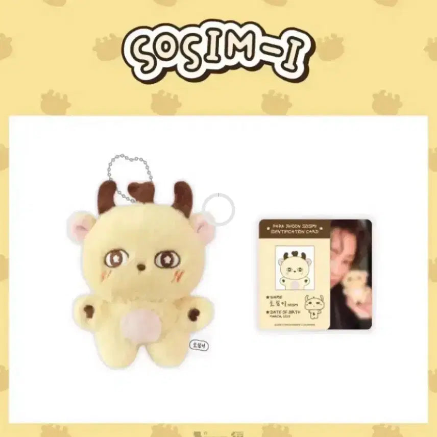 [BUNJANG] Park Jihoon Somimi Plush Doll / 박지훈 소심이