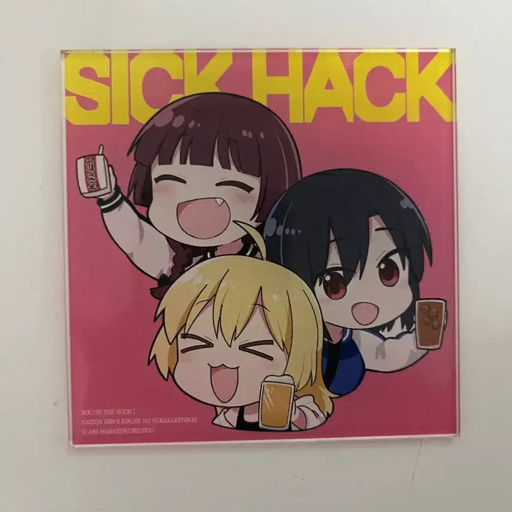 [BUNJANG] Bocchi the Rock! Kikuri Hiroi Photocard &amp; Acrylic Coaster Set / 봇치더록 히로이 키쿠리 식핵 포카,아크릴