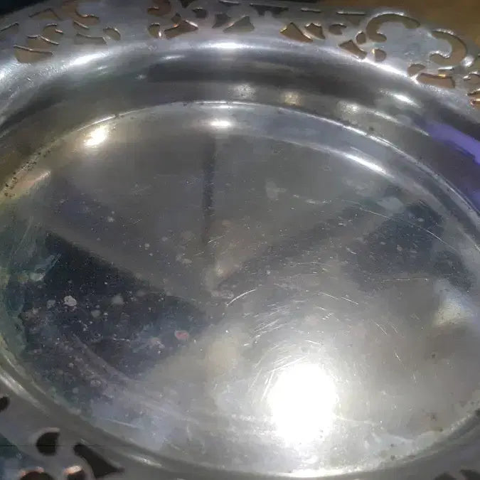 [BUNJANG] W.M Rogers Silver-Plated Small Tray 1900s / 1900 캐나다 W.M Rogers 은도금 소형 쟁반