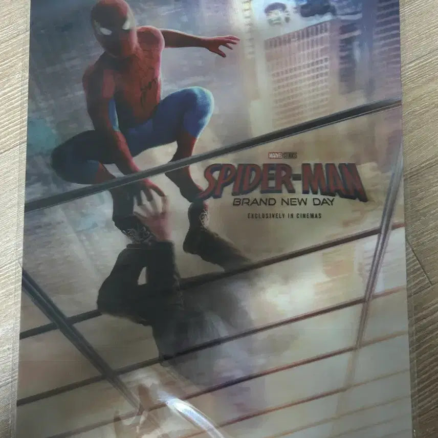[BUNJANG] Spider-Man Brand New Day Lenticular Poster A3 / 스파이더맨 브랜드 뉴 데이 렌티큘러 포스터 A3