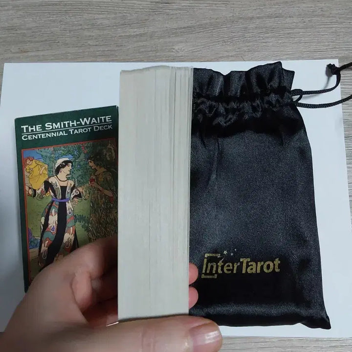 [BUNJANG] Smith-Waite Centennial Tarot Deck with Tarot Pouch / 스미스 웨이트 센테니얼 타로덱 + 타로주머니 판매합니다