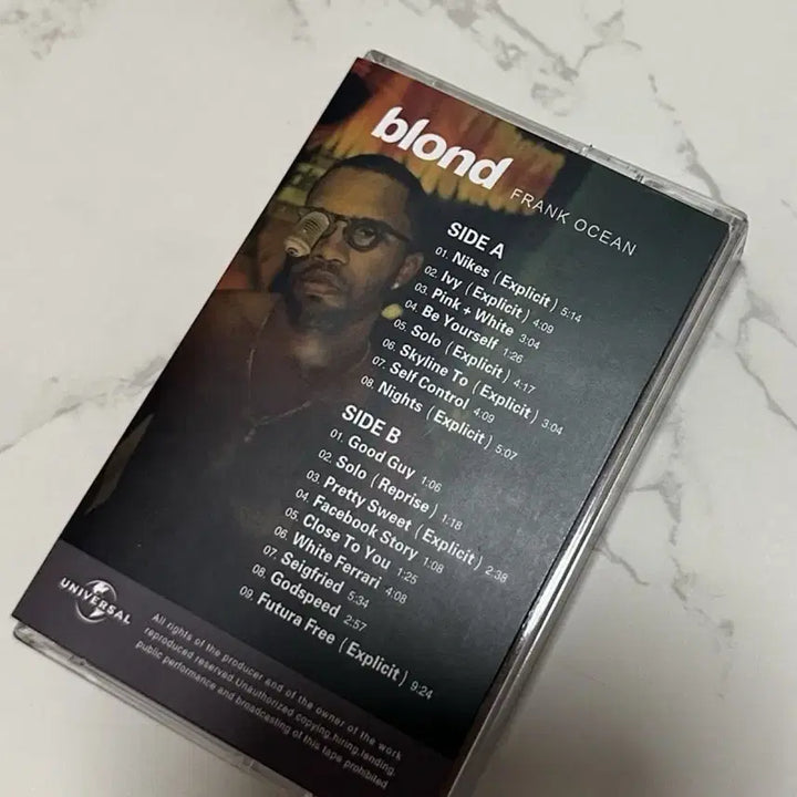 [BUNJANG] Frank Ocean Blond Cassette Tape / 프랭크 오션 Blond 카세트 테이프
