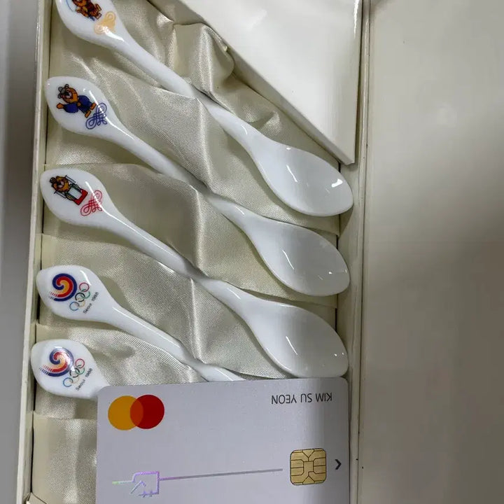 [BUNJANG] Seoul Olympics Hodori Spoon Set / 서울 올림픽 기념 호돌이 수저 스푼