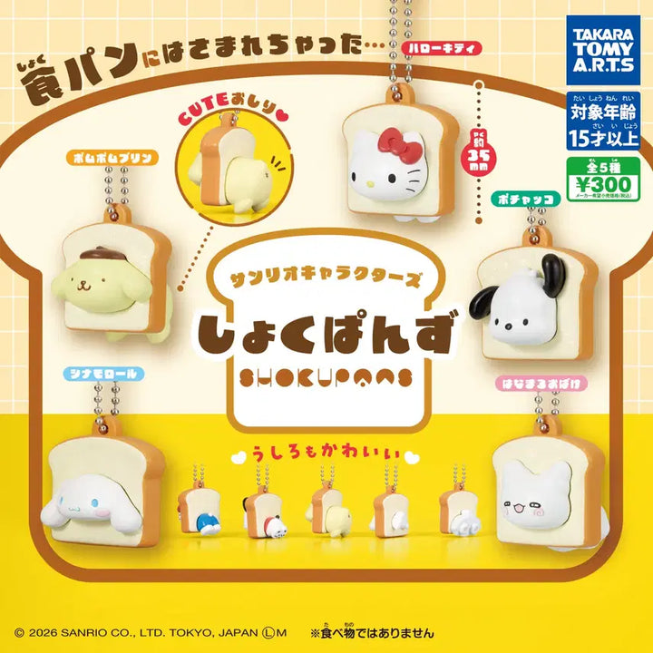 [BUNJANG] Sanrio Characters Bread Gang Pochacco Gacha Figure / 산리오 캐릭터즈 식빵즈 가챠 포차코(포챠코)