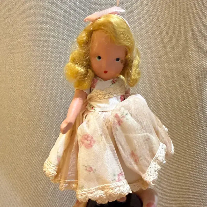 [BUNJANG] Vintage Nancy &amp; Storybook Doll Bonnet / 빈티지 낸시앤스토리북 인형 보넷