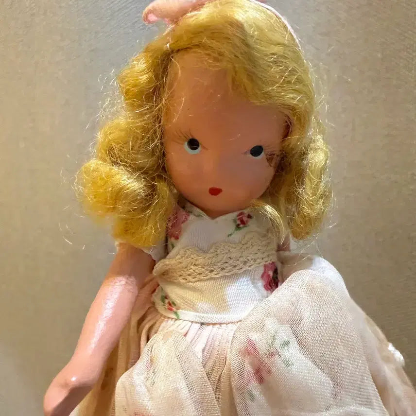 [BUNJANG] Vintage Nancy &amp; Storybook Doll Bonnet / 빈티지 낸시앤스토리북 인형 보넷
