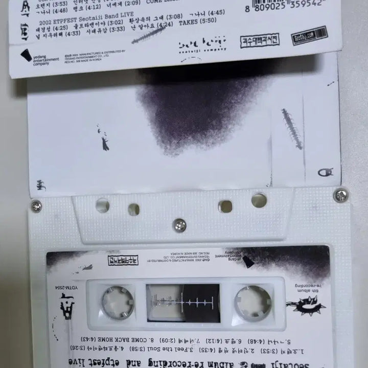 [BUNJANG] Seo Taiji 6th Album Re-recording 02 Live Cassette Tape (Unsealed) / 서태지 6집 리레코딩 02 라이브 (개봉 카세트테이프)
