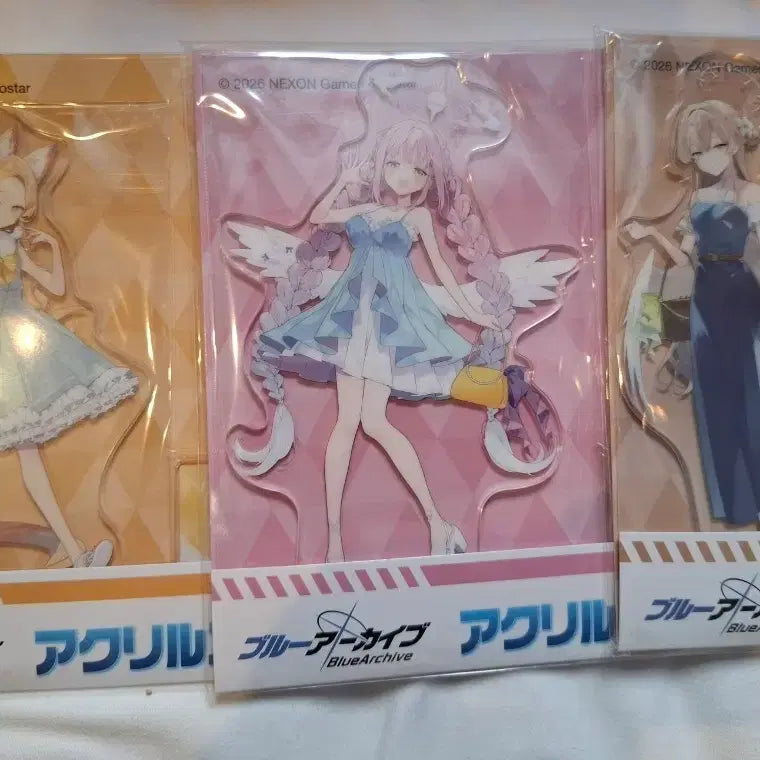 [BUNJANG] Blue Archive Collaboration Acrylic Stand Set / 블루아카이브 콜라보 아크릴 스탠드 3종 일괄
