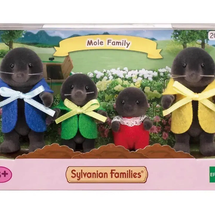 [BUNJANG] Sylvanian Families Mole Family Set / 실바니안패밀리 두더지가족 세트