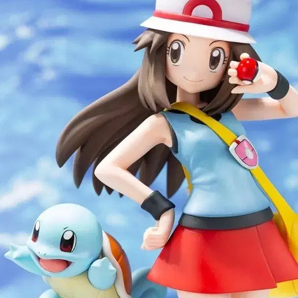[BUNJANG] Kotobukiya Pokemon Leaf &amp; Squirtle Figure / 코토부키야 포켓몬 리프 &amp; 꼬부기