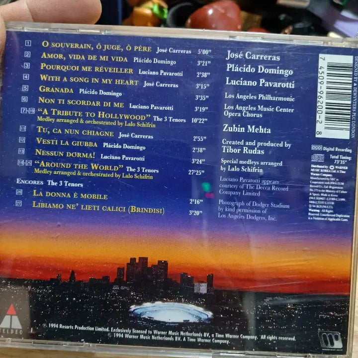 [BUNJANG] The 3 Tenors In Concert 1994 Live CD / THE 3 TENORS IN CONCERT1994