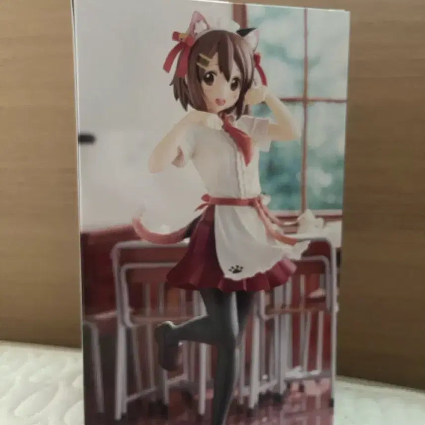 [BUNJANG] K-ON! Yui Hirasawa Nekomimi Maid Trio-Try-iT Figure (Sealed) / 미개봉) 케이온 유이 네코미미 후류 Trio-Try-iT 메이드 피규어