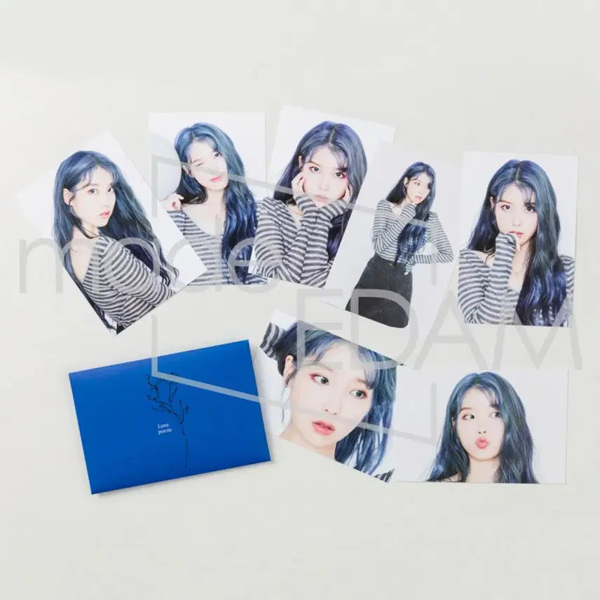 [BUNJANG] IU Love Poem Postcard Set / 아이유 러브포엠 엽서 세트