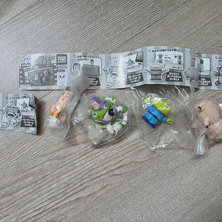 [BUNJANG] Toy Story Desktop Gacha 5-Set / 토이스토리 데스크탑 가챠 5종 세트
