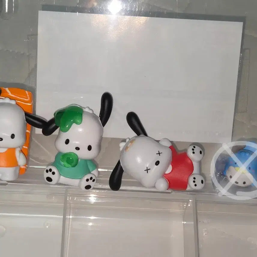 [BUNJANG] Pochacco Gacha Figure Set (Sushi, Jelly, Fall Down) / 포차코 가챠 피규어 (스시, 젤리, 꽈당)