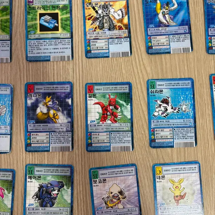 [BUNJANG] Digimon Normal Cards (Used) / 구 디지몬 노멀카드 팝니다.