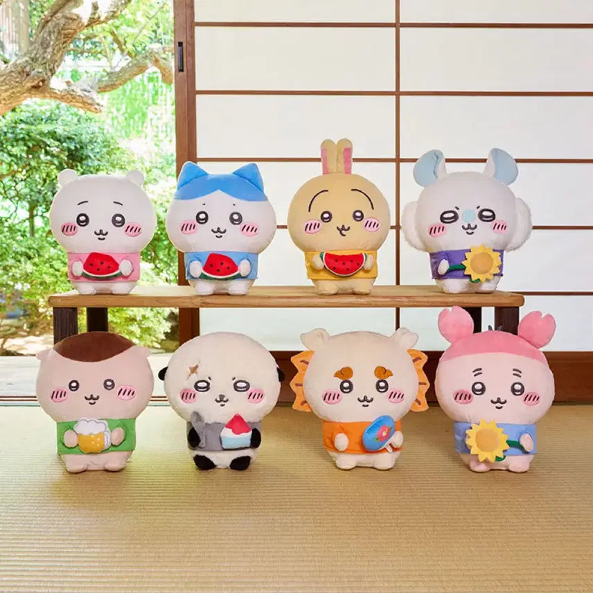 [BUNJANG] Chikawa Summer Plush Doll (Unsealed) / (미개봉) 신상 치이카와 여름 누이구루미 시사 봉제인형