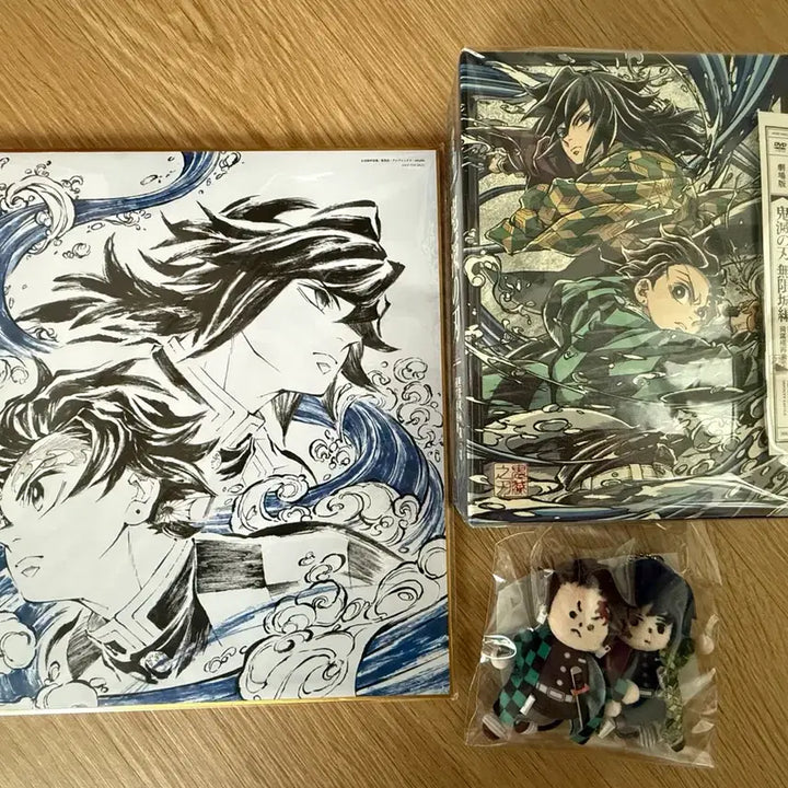 [BUNJANG] Aniplex Demon Slayer: Kimetsu no Yaiba Mugen Train DVD + Shikishi + Plush Set / 애니플렉스 귀멸의 칼날 무한성 DVD+색지+인형