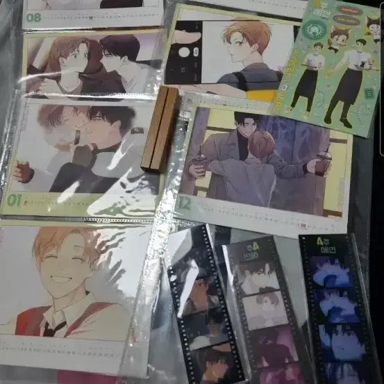 [BUNJANG] 4주애인 Collecting Photocard, Postcard, Calendar, 4-Cut Photo Set (3 Types) / 4주애인 컬렉팅 포토카드 미개봉 엽서 캘린더 네컷 3종 일괄