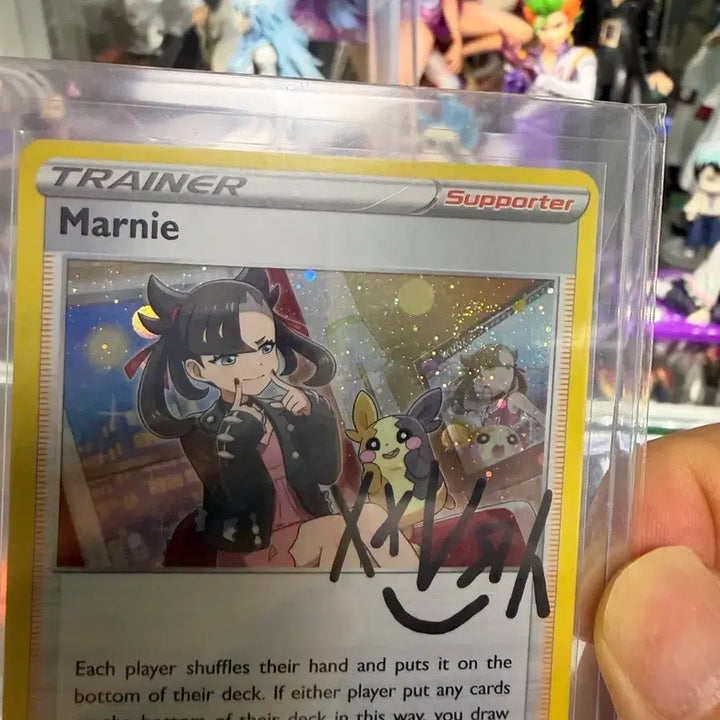 [BUNJANG] Pokemon Card North American Edition Signed Mari / 포켓몬카드 북미판 사인마리