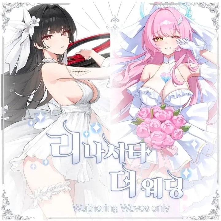 [BUNJANG] Mezzo Storia Floro Wedding Acrylic Diorama (2nd Anniversary Festival Fan Art) / 명조 플로로 웨딩 아크릴 디오라마 (2주년 페스티벌 2차창작)