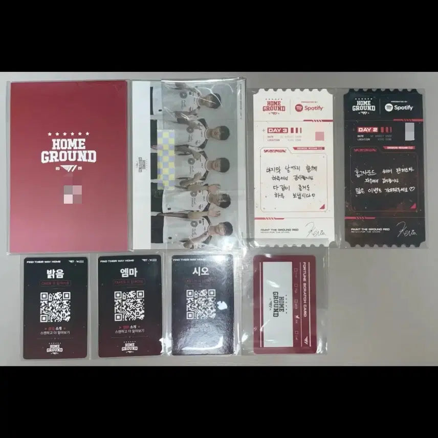 [BUNJANG] T1 Bundle Set Homeground Photocard / (일괄) 티원 T1 홈그 홈그라운드 포카