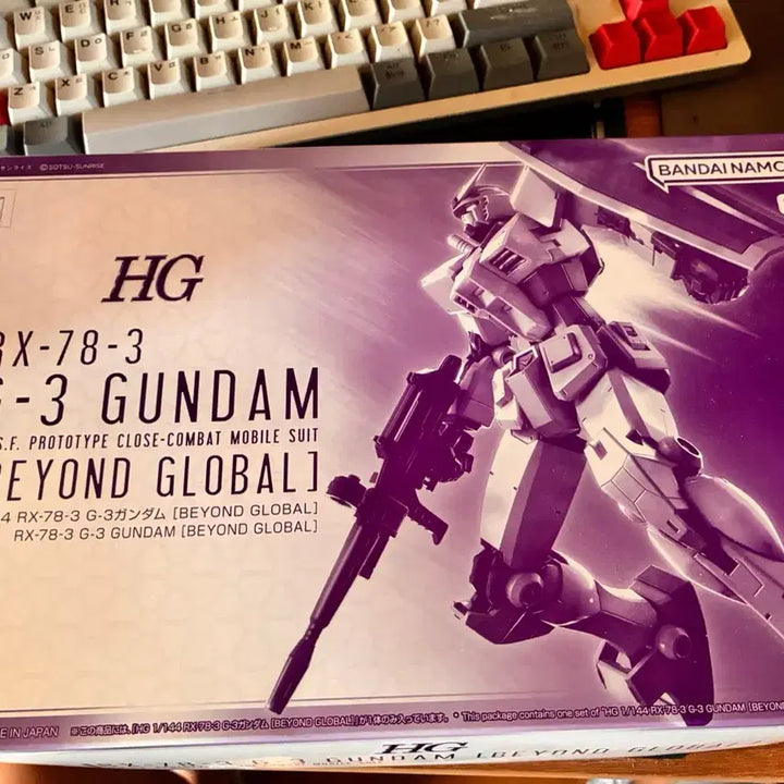[BUNJANG] Bandai HG 1/144 RX-78-3 G-3 Gundam Beyond Global Plastic Model Kit / 반다이 비욘드 글로벌 G-3 건담