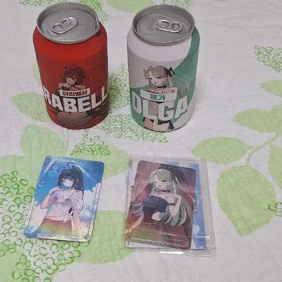[BUNJANG] Chaos Zero Nightmare Summer Vacation Photocard Set (2 types) + Game Coupon Redeem Code + Beverage Set / 카오스 제로 나이트메어 여름 휴가 포토카드 2종 +게임쿠폰 리딤코드 + 음료수 2종 세트 팔아요