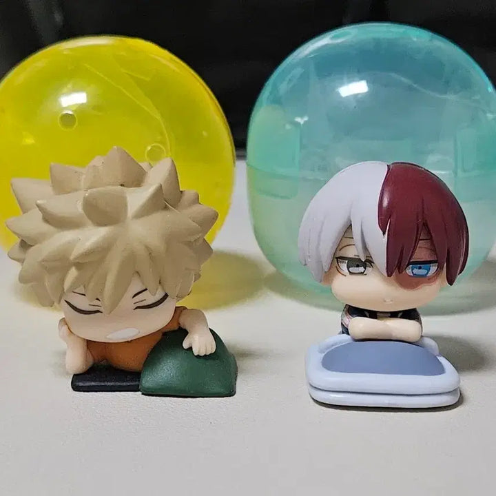 [BUNJANG] My Hero Academia Bakugo &amp; Todoroki Onemutan Figure Bundle Set / 나히아 바쿠고 쇼토 오네무탄 일괄