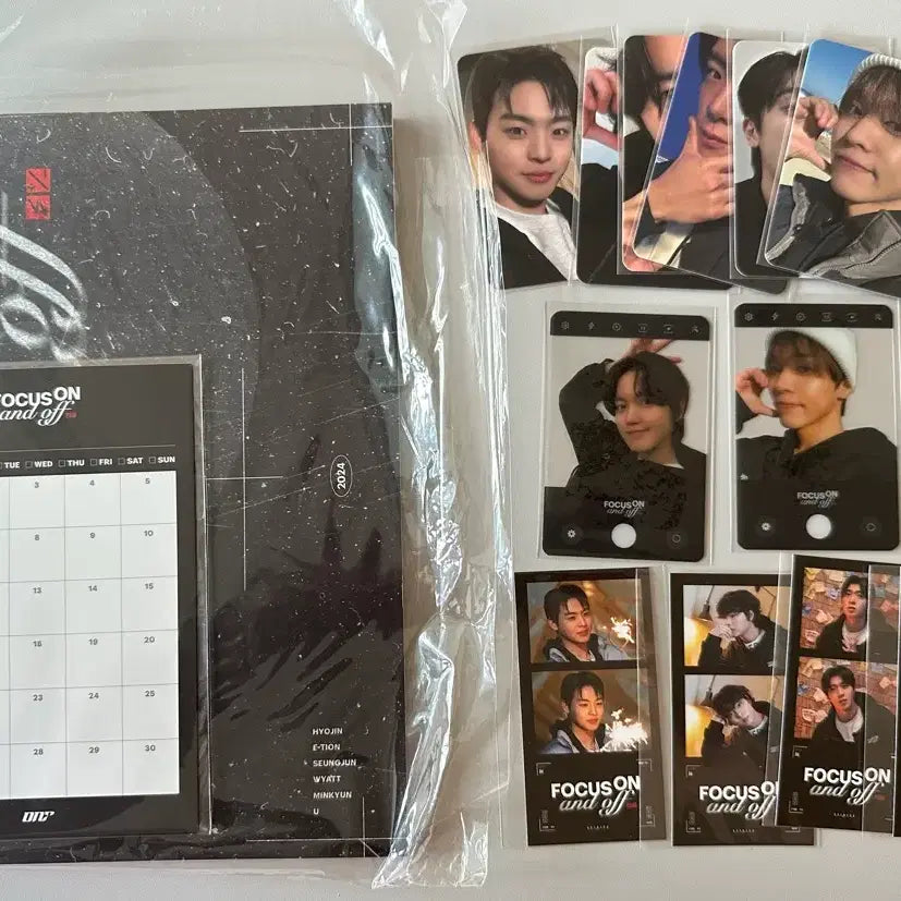 [BUNJANG] ONF FOCUS ON and off Photobook Set + Tin Case Set Bundle / 온앤오프 FOCUS ON and off MD
