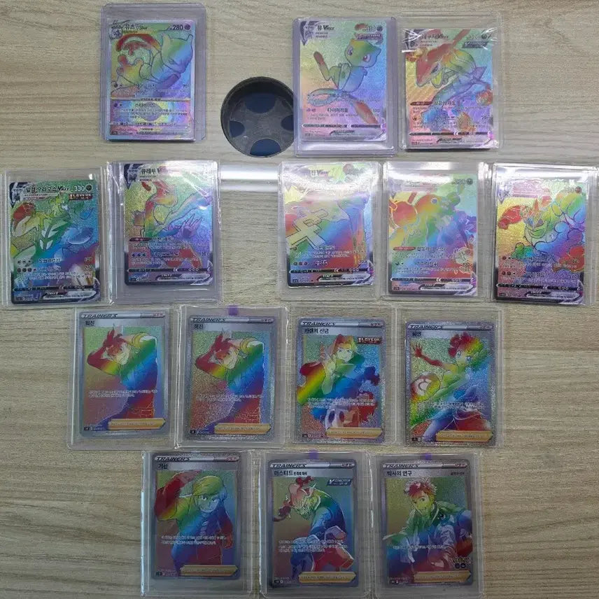 [BUNJANG] Pokemon HR Cards (Mewtwo, Mew, Rayquaza, etc.) / 포켓몬 HR카드  [개별/일괄] 뮤츠, 뮤, 레쿠쟈 등
