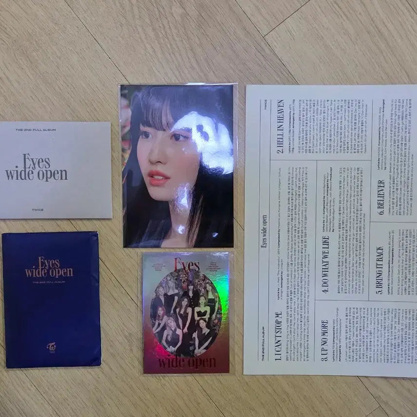 [BUNJANG] TWICE Eyes Wide Open 2nd Full Album &amp; Photocard / 트와이스 앨범 및 포카
