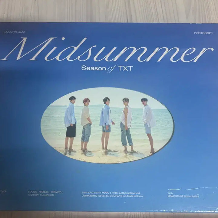 [BUNJANG] TXT TOMORROW X TOGETHER Midsummer Photobook Album Goods / 투바투 TXT 미드썸머 포토북 앨범 굿즈