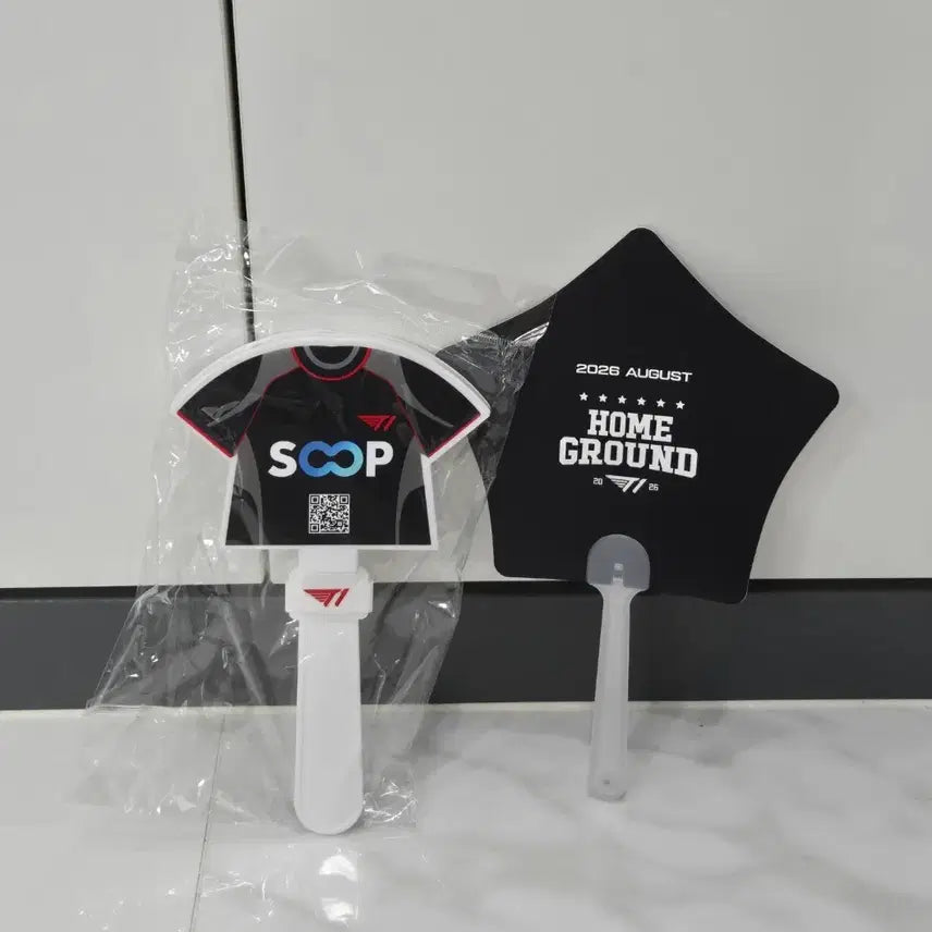 [BUNJANG] T1 Cheering Clappers &amp; Fan / T1 티원 응원 짝짝이/클래퍼&amp; 부채 판매