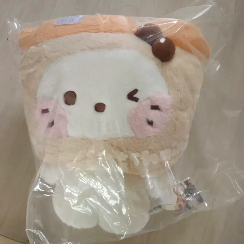 [BUNJANG] Wishnini Yushi Bubble Cat Large Hug Cushion w/ Photocard / 위시니니 유우시 버블냥 대형 허그 쿠션 포카 포함