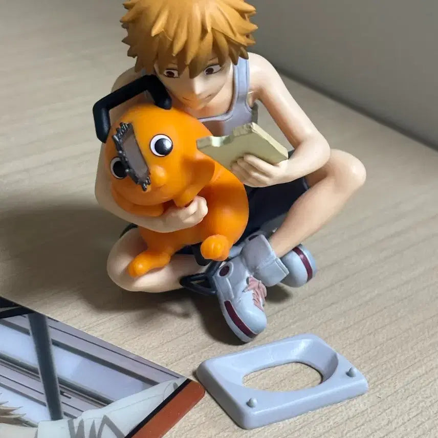 [BUNJANG] Chainsaw Man Denji Break Time Figure + Card / 체인소맨 덴지 브레이크 타임 피규어 + 카드