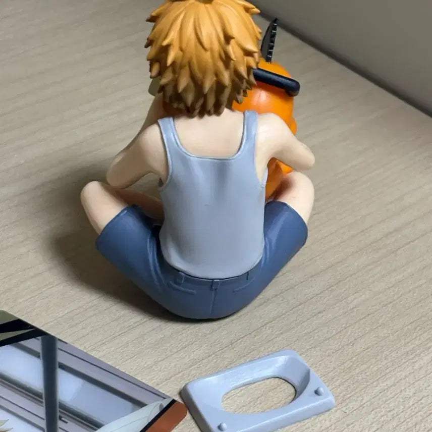 [BUNJANG] Chainsaw Man Denji Break Time Figure + Card / 체인소맨 덴지 브레이크 타임 피규어 + 카드