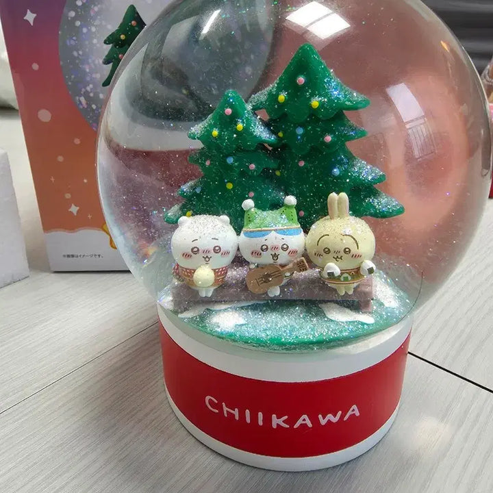 [BUNJANG] Chiikawa Monjakui Snow Globe Last One Ver. / 치이카와 먼작귀 스노우볼 라스트원 단순개봉 팔아요