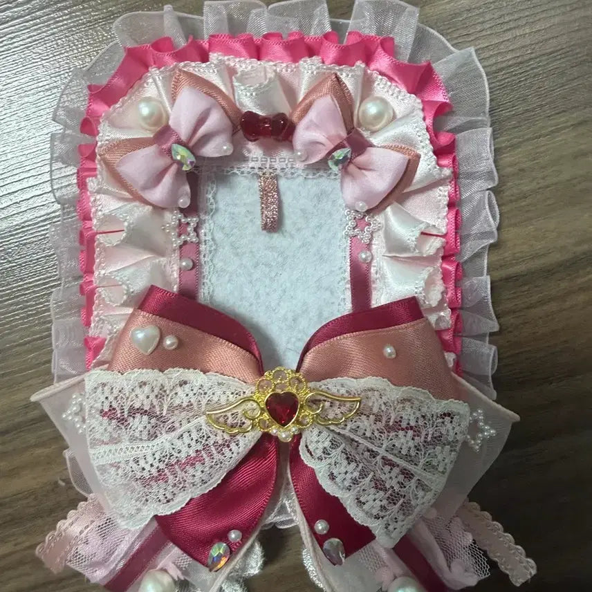 [BUNJANG] Rosette Can Badge Brooch / 로제트 캔뱃지 브로치 굿즈 오타쿠 덕질 애니 이타백 핑크 로리타 앙스타 오시 최애