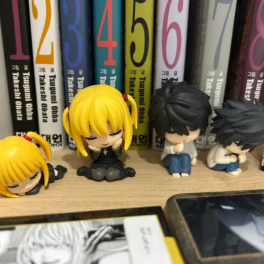 [BUNJANG] Death Note L &amp; Misa Nemurase-tai Bundle Set / 데스노트 엘 미사 어깨쿵 네무라세타이 일괄 양도