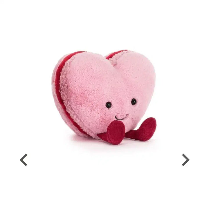[BUNJANG] Jellycat Amuseables Heart Macaron Plush / 젤리캣 어뮤저블스 하트 마카롱 인형