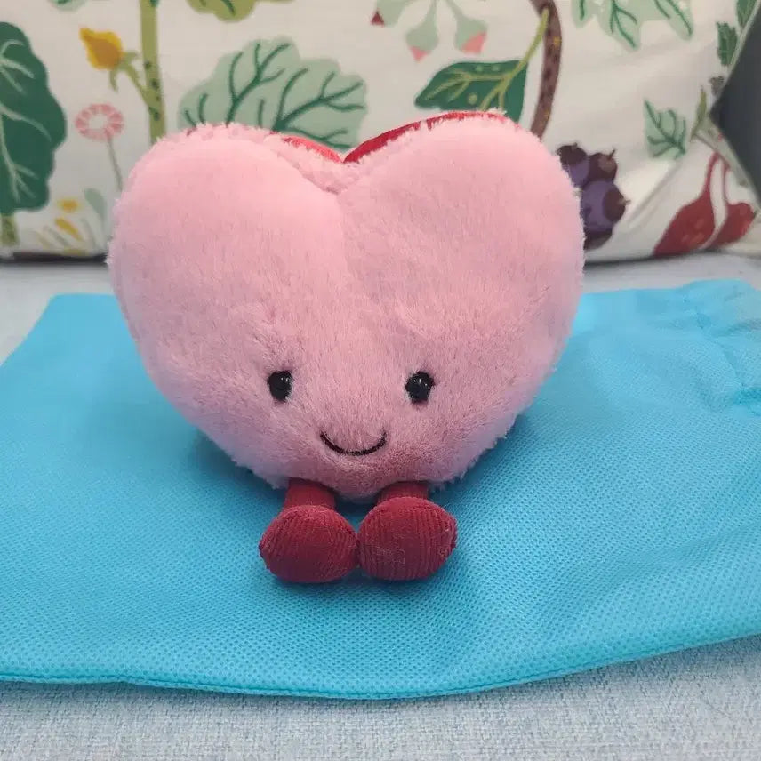 [BUNJANG] Jellycat Amuseables Heart Macaron Plush / 젤리캣 어뮤저블스 하트 마카롱 인형