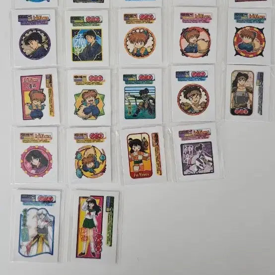 [BUNJANG] Inuyasha Tteobokki Stickers 61 pcs / 이누야샤 띠부 띠부씰 띠부띠부씰 61장!