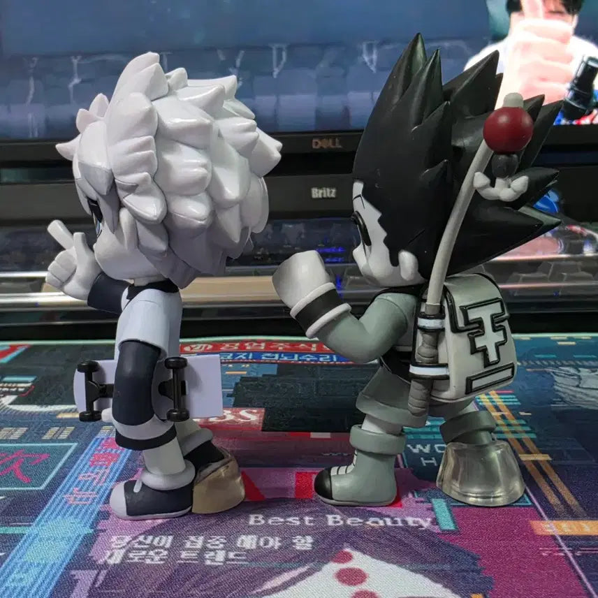 [BUNJANG] Hunter x Hunter Monotone Gon, Killua Figure Monotone Color / 헌터x헌터 모노툰 곤, 키르아 피규어 모노툰 컬러