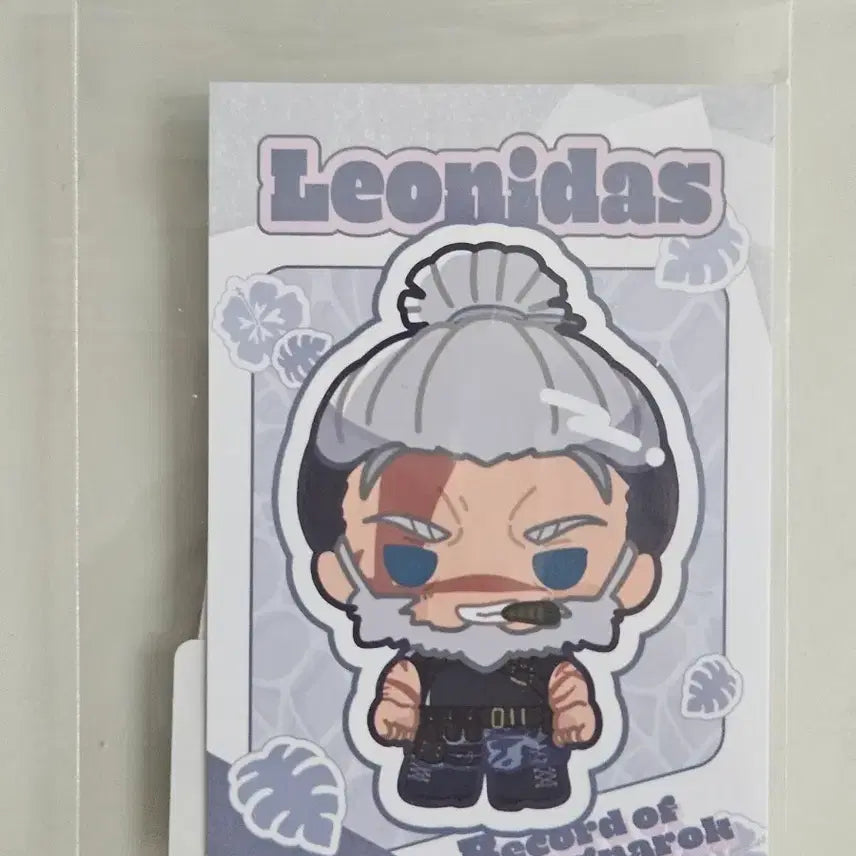 [BUNJANG] Record of Ragnarok Leonidas SD Photocard / 종말의 발키리 쿠지 레오니다스 SD 포토카드